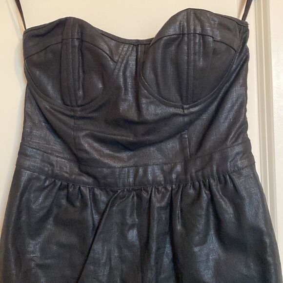 NWT Jenny Han Linen Waxed Dress(size XS) - Picture 3 of 10